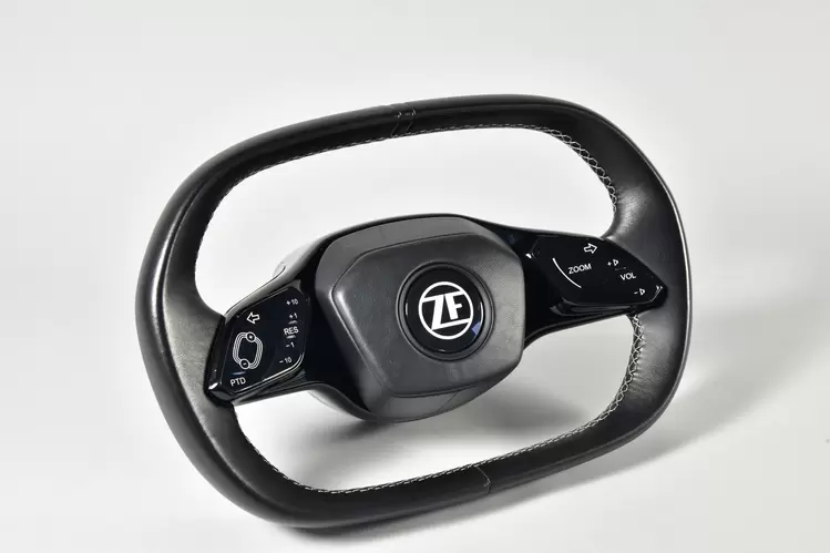 ZF Lifetec steering wheel with control buttons